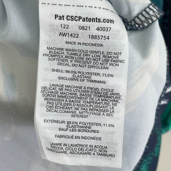 Columbia Womens Plus 3X Floral Sleeveless Dress Omni Wick Chill River Print - Picture 5 of 10